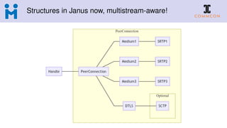 Structures in Janus now, multistream-aware!
 
