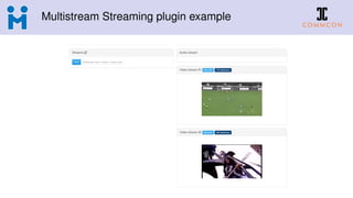 Multistream Streaming plugin example
 