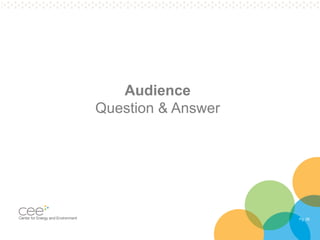Pg. 38
Audience
Question & Answer
 