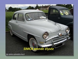 SIMCA aronde élysée 