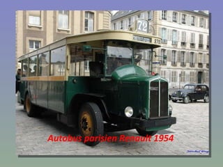 Autobus parisien Renault 1954 