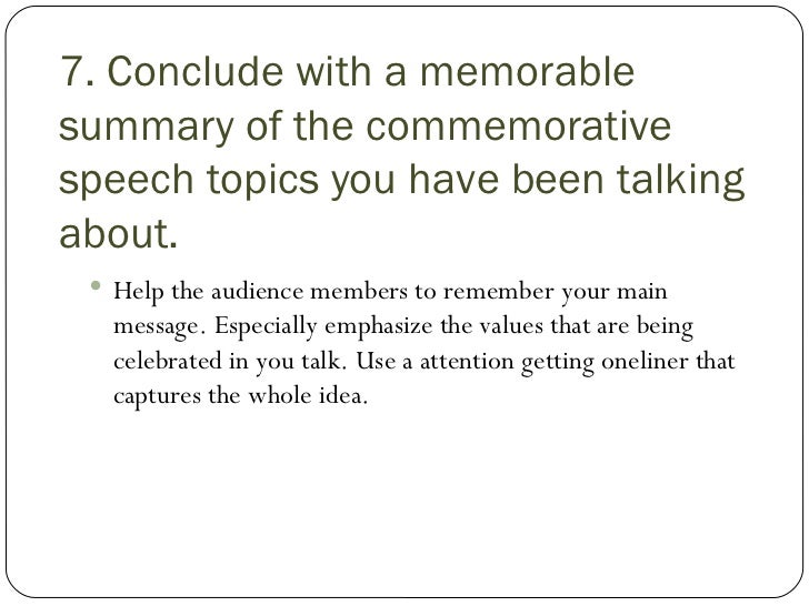 commemorative speech template commemorative speech template