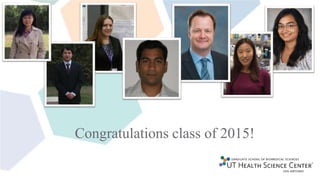 Congratulations class of 2015!
 