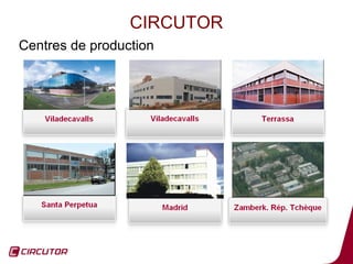 CIRCUTOR
Centres de production




                            3
 