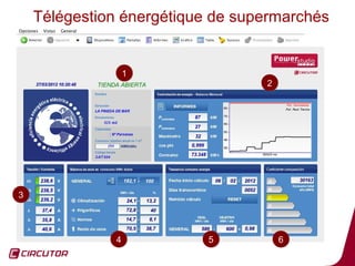 Télégestion énergétique de supermarchés


                  1
                                  2




3




              4            5          6
                                          53
 