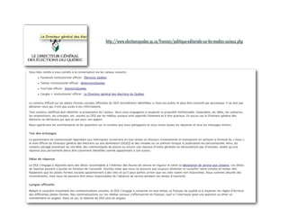 http://www.electionsquebec.qc.ca/francais/politique-editoriale-sur-les-medias-sociaux.php
 