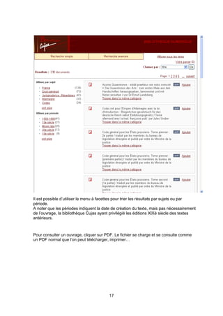Comment Trouver Des Ouvrages NuméRiséS