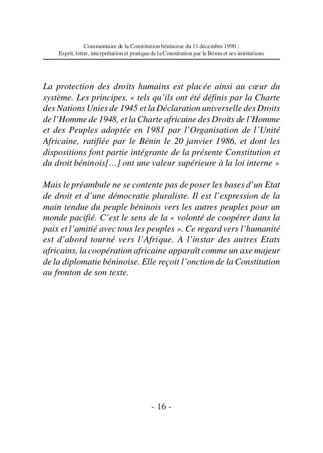 Dissertation une constitution c39est une pratique