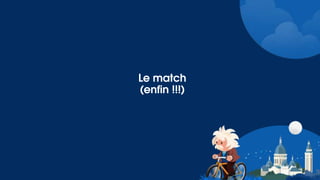 Le match
(enfin !!!)
 