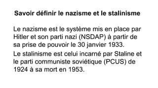 Comment apprendre les totalitarismes ?