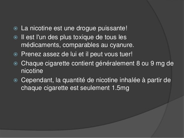 Je buvais tabeks