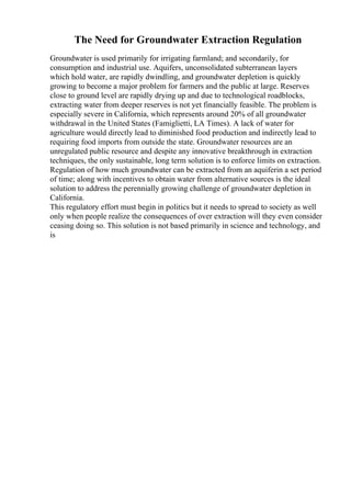 Commentary Essay Examples | PDF