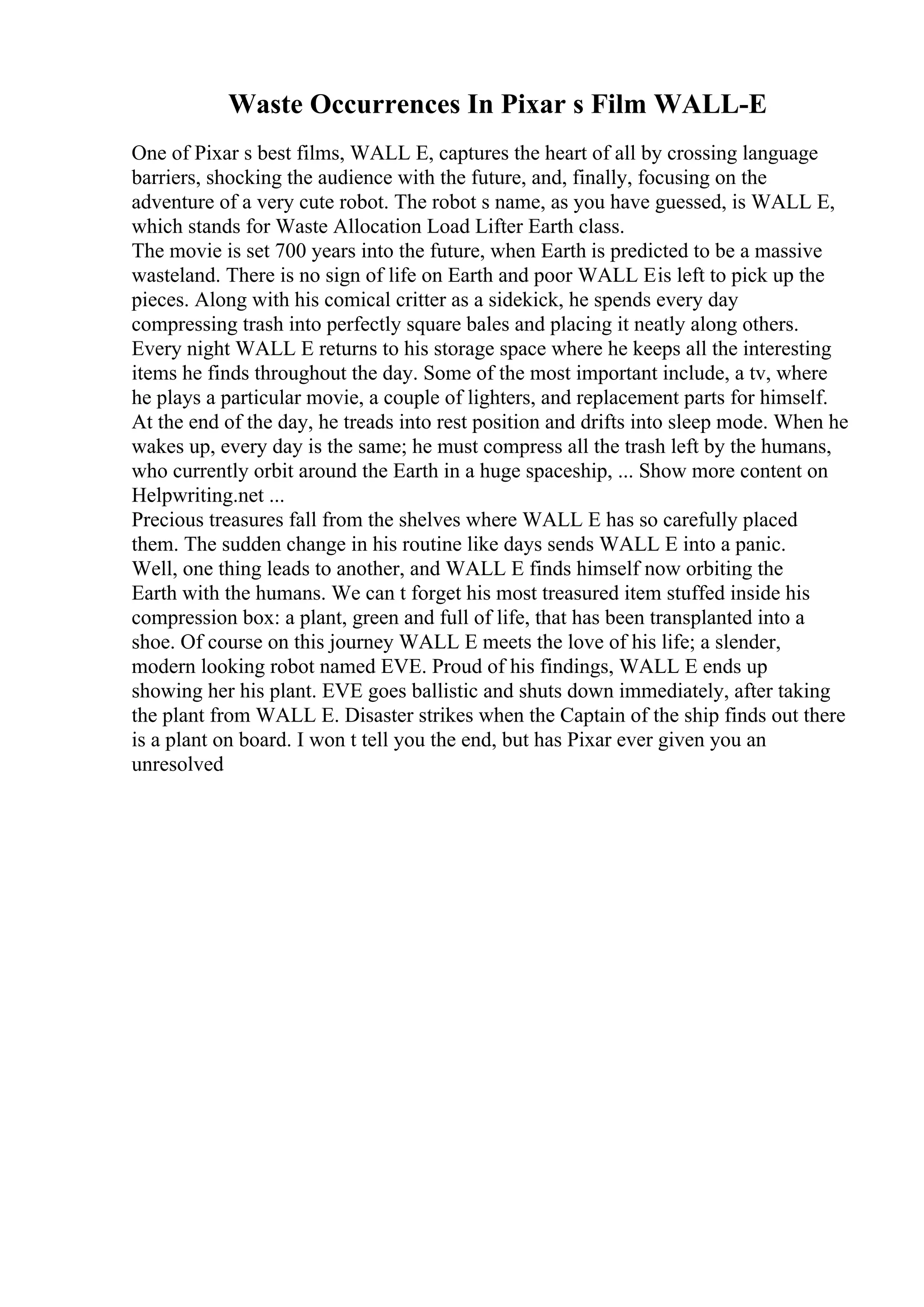 Commentary Examples In Essays | PDF