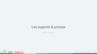 28Événement petit déjeuner- 09 Novembre 2017
Les supports & process
 