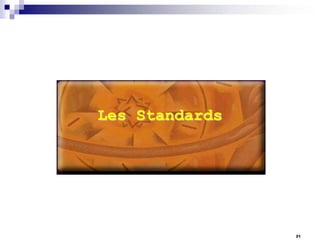 Les Standards

21

 