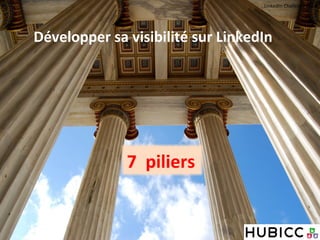 Joelle	
  de	
  Luzy	
  -­‐	
  Walraevens	
  
7	
  	
  piliers	
  
Développer	
  sa	
  visibilité	
  sur	
  LinkedIn	
  
LinkedIn	
  Challenge	
  2015	
  
 