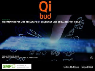 1 12.09.2017QiBud Sàrl All rights reserved
Business Agility
Gilles Ruffieux, Qibud Sàrl
 
