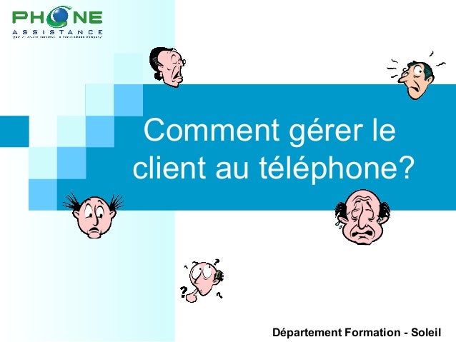 Comment gérer lclient