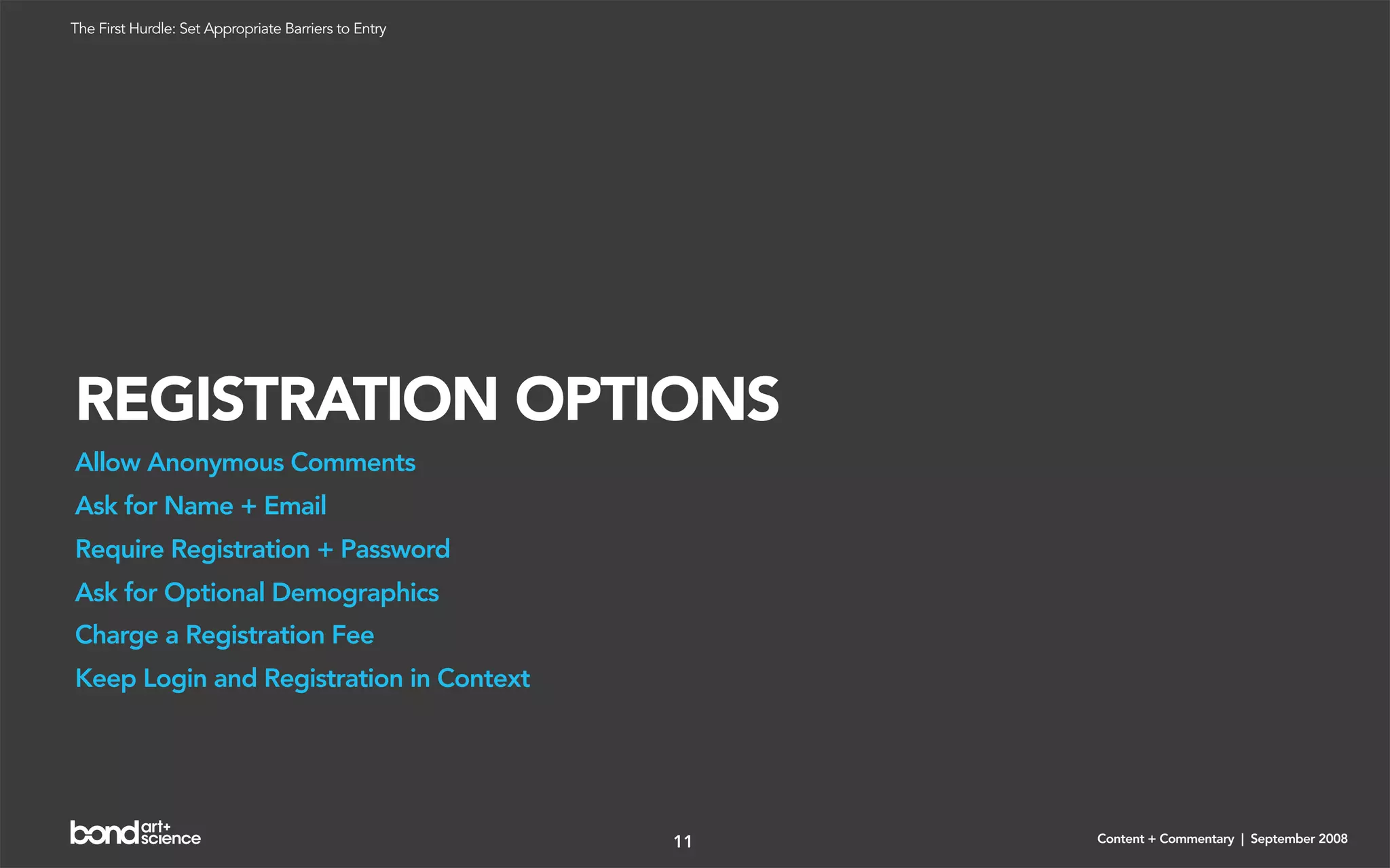 Content + Commentary: How Media Brands Invite, Manage, and Benefit From
User Commenting and Participation Online