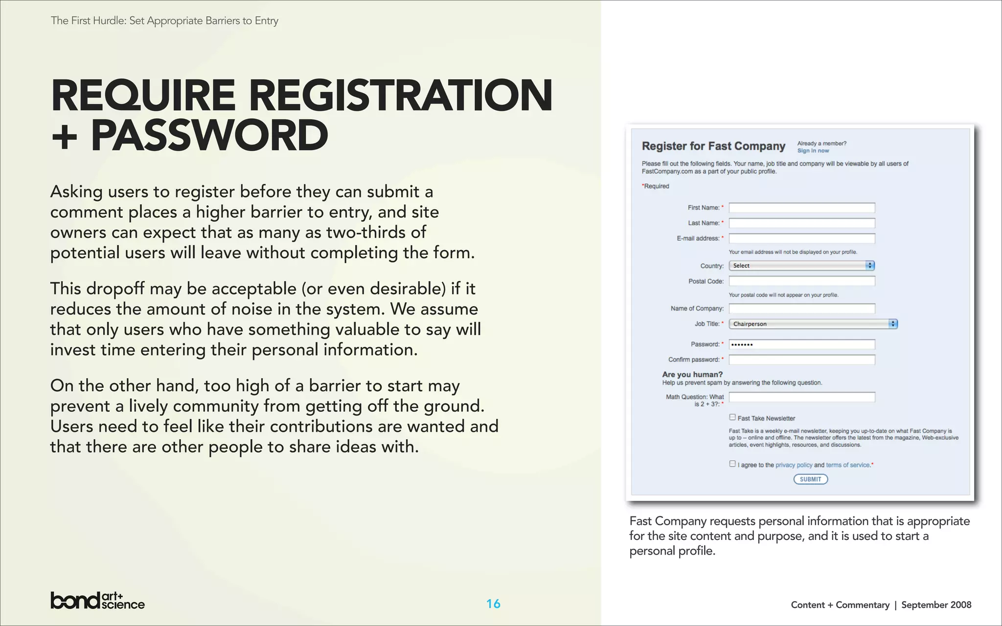 Content + Commentary: How Media Brands Invite, Manage, and Benefit From
User Commenting and Participation Online