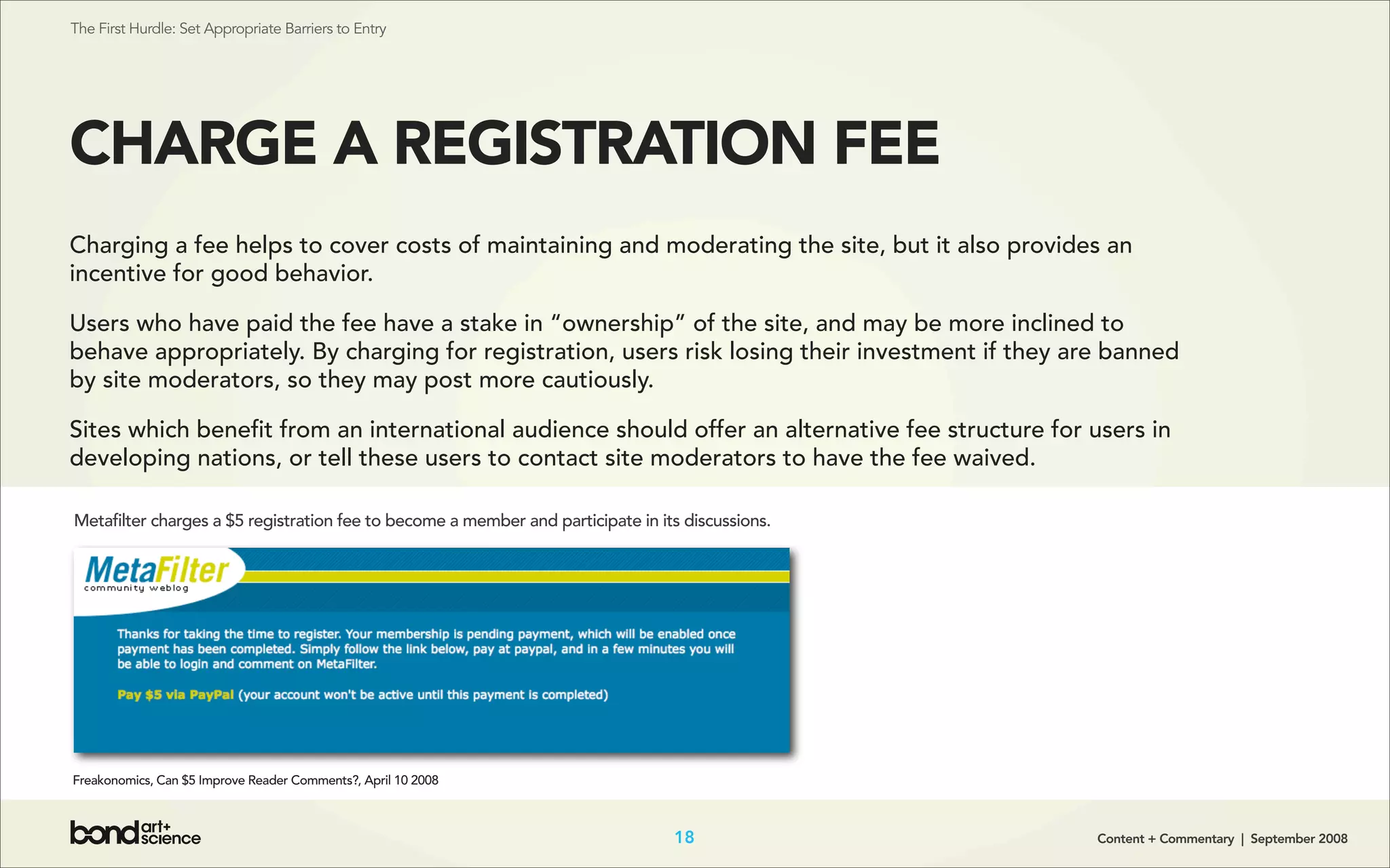 Content + Commentary: How Media Brands Invite, Manage, and Benefit From
User Commenting and Participation Online