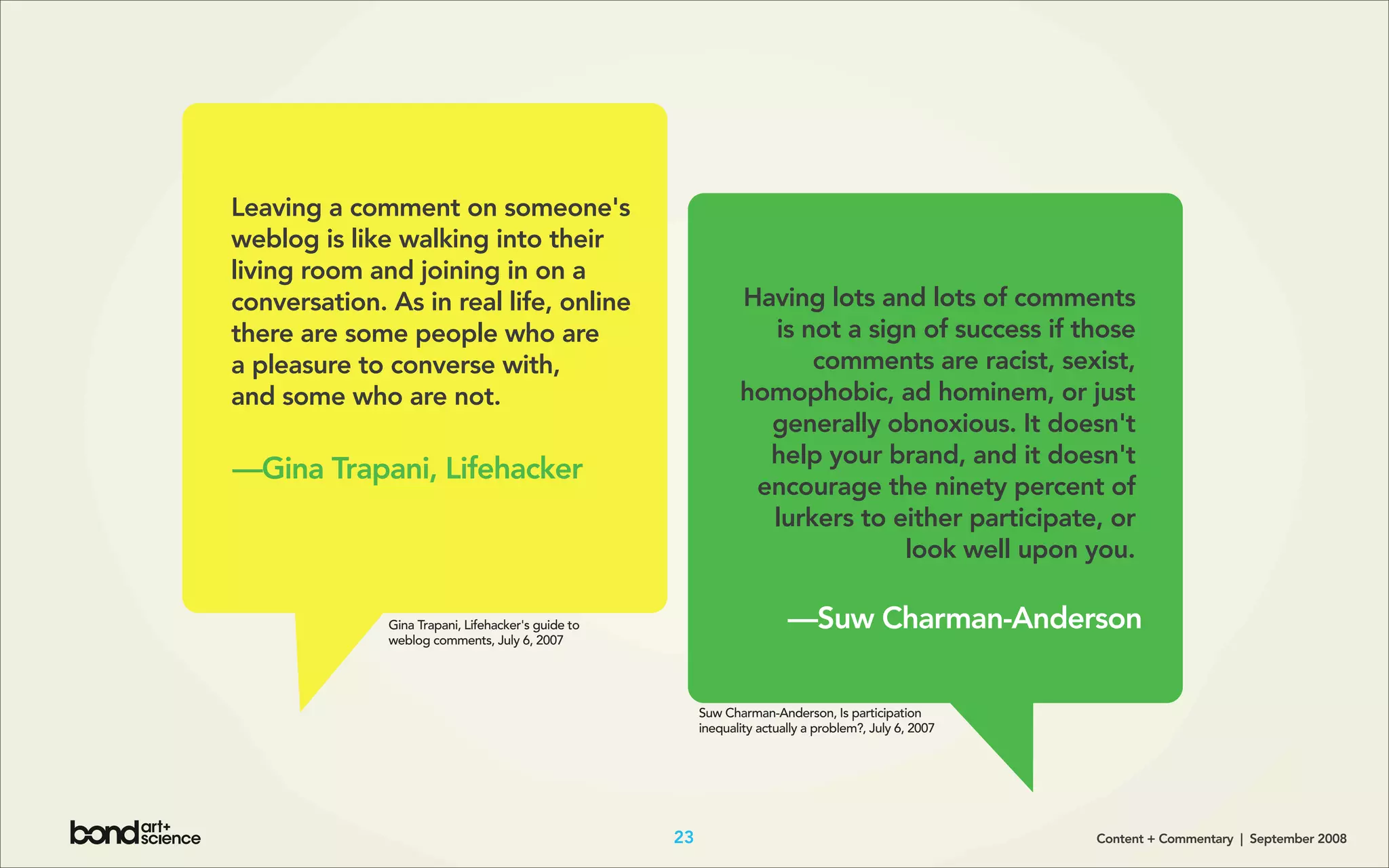 Content + Commentary: How Media Brands Invite, Manage, and Benefit From
User Commenting and Participation Online