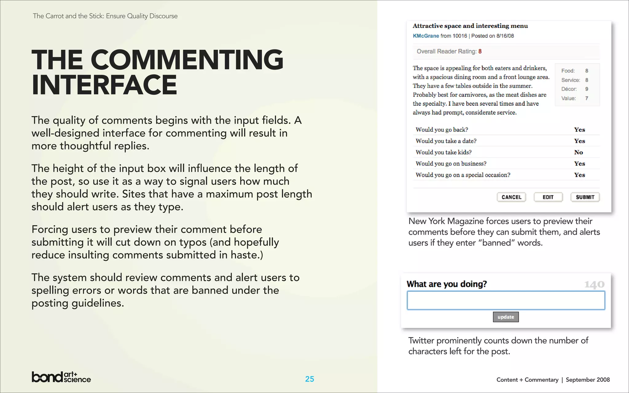 Content + Commentary: How Media Brands Invite, Manage, and Benefit From
User Commenting and Participation Online