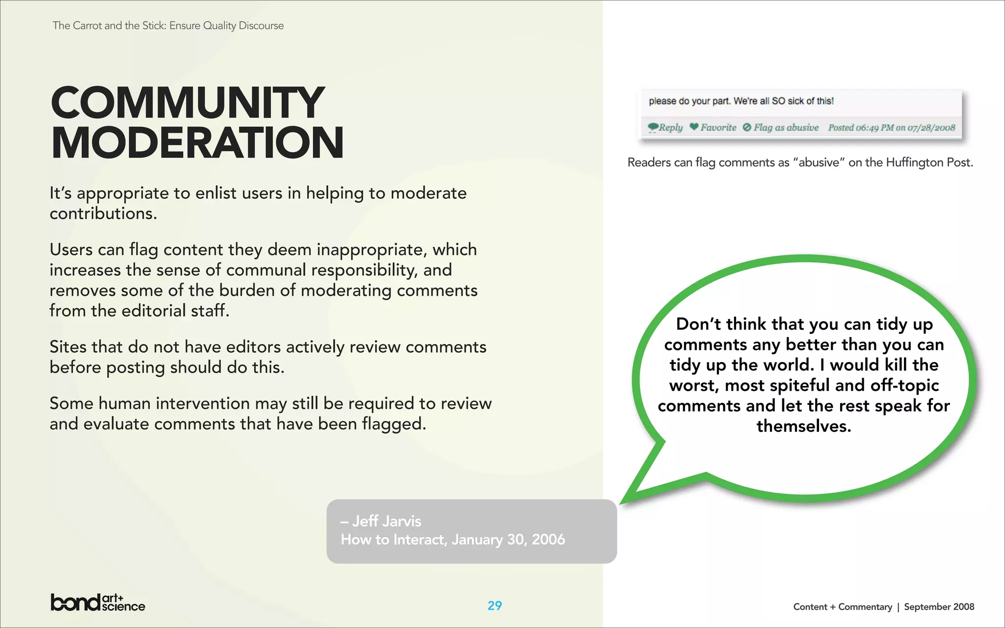 Content + Commentary: How Media Brands Invite, Manage, and Benefit From
User Commenting and Participation Online