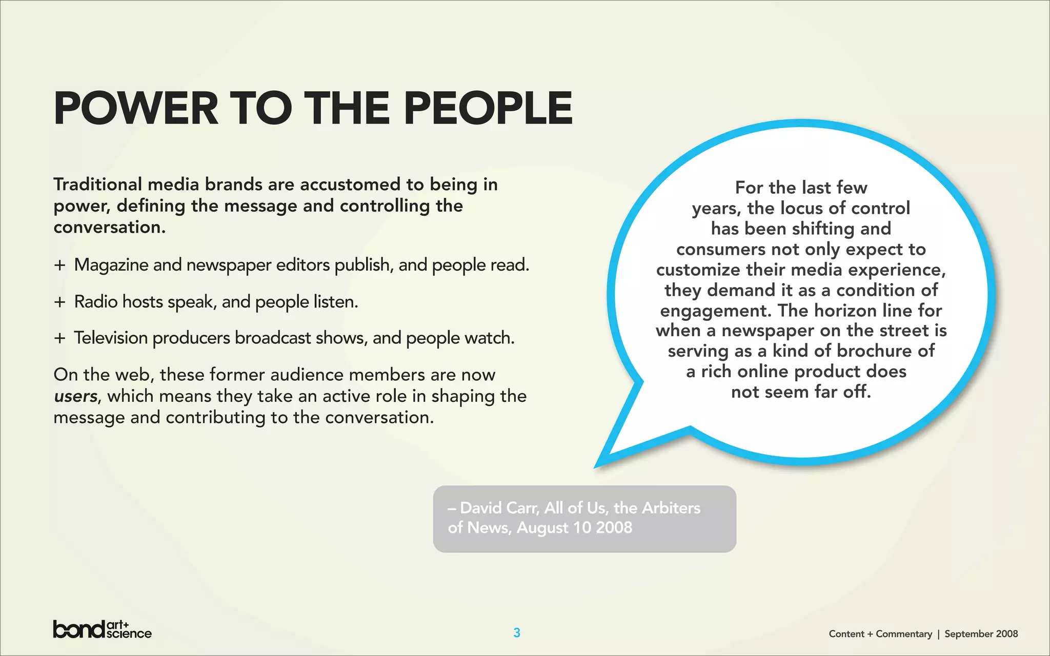 Content + Commentary: How Media Brands Invite, Manage, and Benefit From
User Commenting and Participation Online