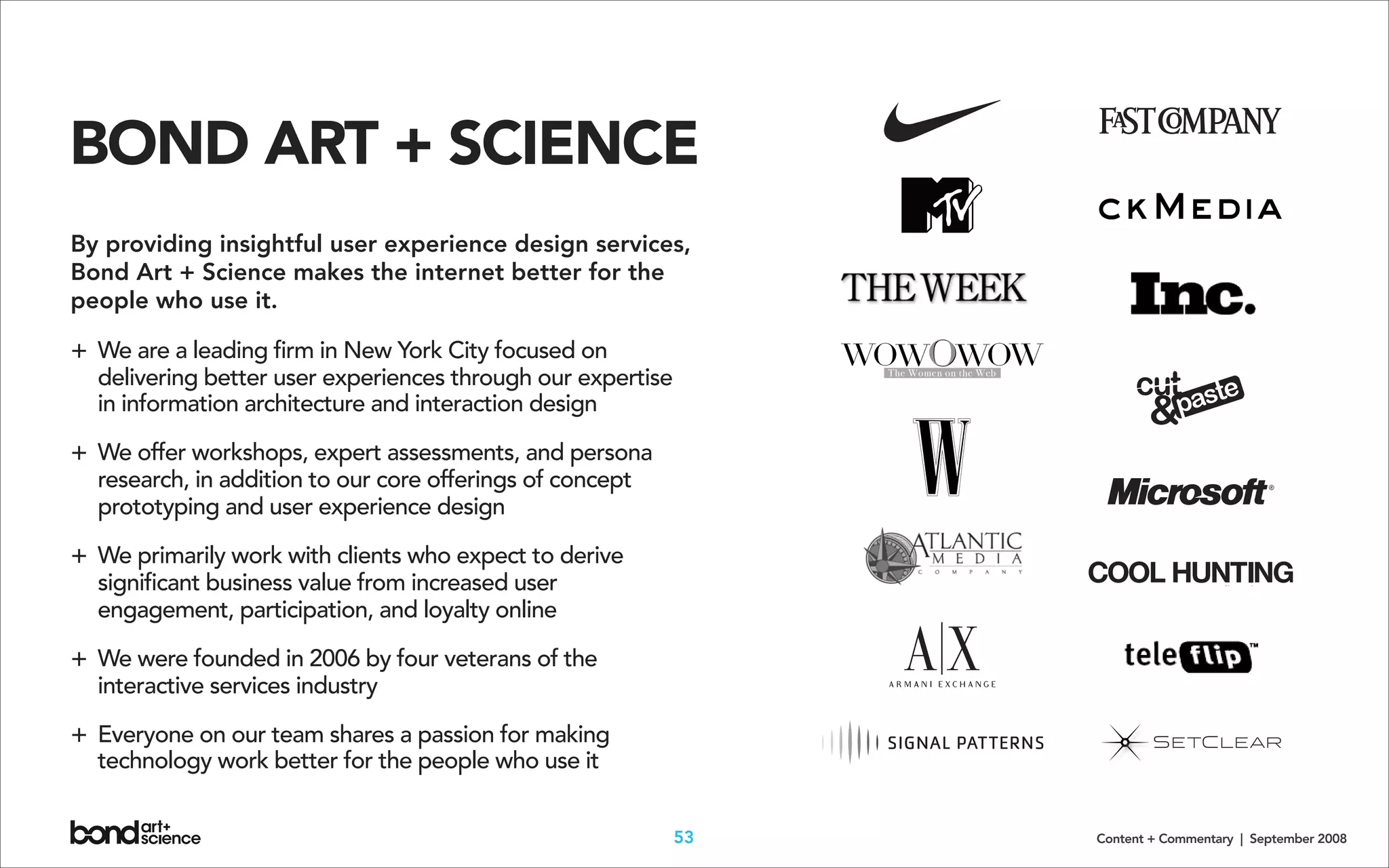Content + Commentary: How Media Brands Invite, Manage, and Benefit From
User Commenting and Participation Online