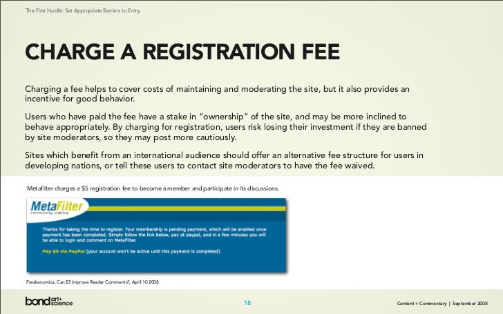 Content + Commentary: How Media Brands Invite, Manage, and Benefit From  User Commenting and Participation Online Slide 18