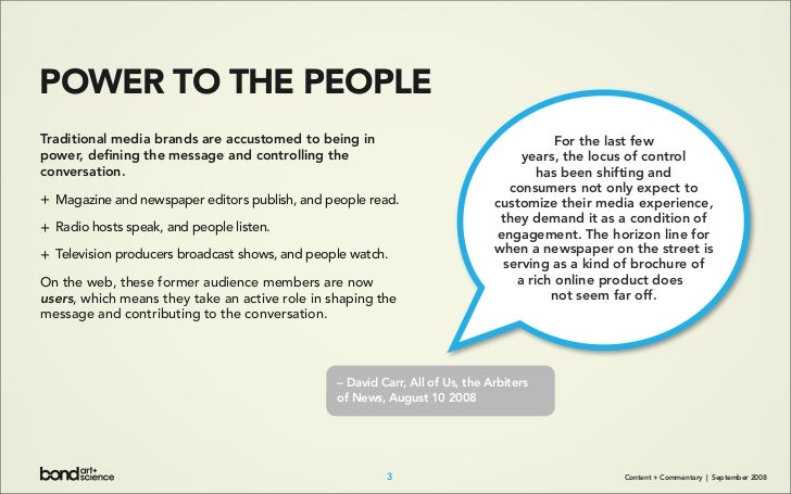 Content + Commentary: How Media Brands Invite, Manage, and Benefit From  User Commenting and Participation Online Slide 3