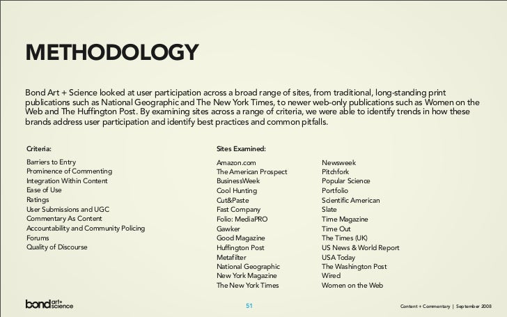 Content + Commentary: How Media Brands Invite, Manage, and Benefit From  User Commenting and Participation Online Slide 51