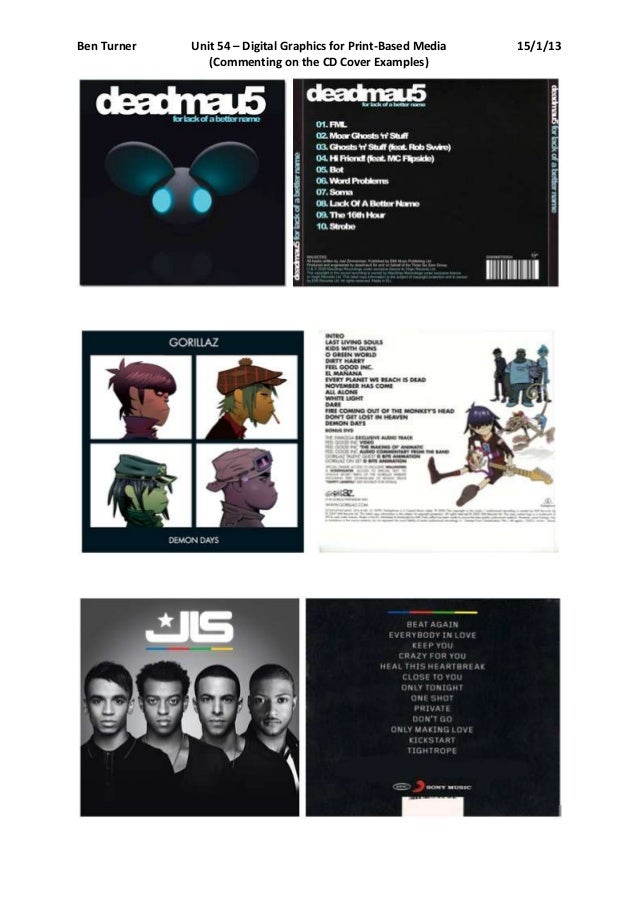 commenting on the cd