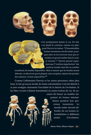 Comment les fossiles ont renversé l’évolution. french. français