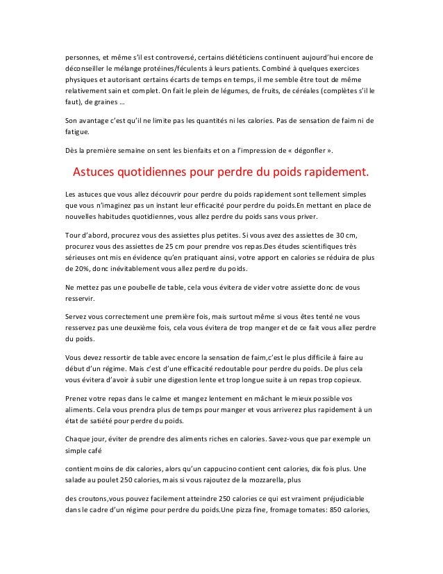 Comme se délivrer des côtés le régime
