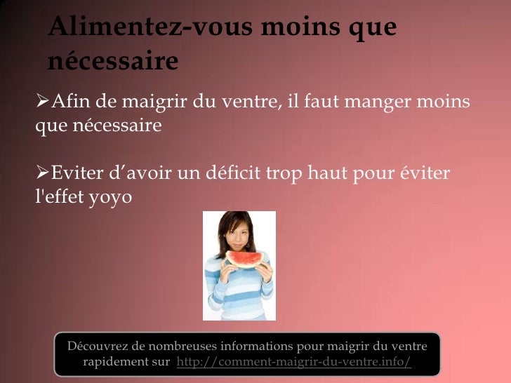 Comment maigrir du ventre rapidement Comment maigrir du ventre rapidement