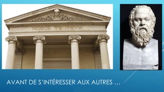 Orange Restricted
AVANT DE S’INTÉRESSER AUX AUTRES …
 