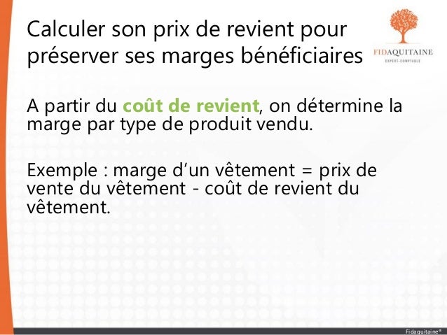 comment calculer cout revient conserve comment calculer cout revient conserve