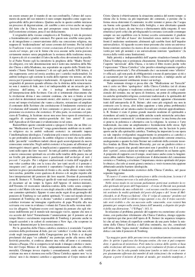 Commento A Meditazione Sui Tarocchi