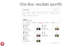 One Box: resultats sportifs
 