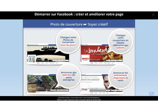 Démarrer sur Facebook : créer et améliorer votre page
ReachTheFirst Academy / Florence Bride Consult / Cycle Community Management /
Optimiser ma page Facebook pour valoriser ma marque et générer de nouveaux clients
27
 