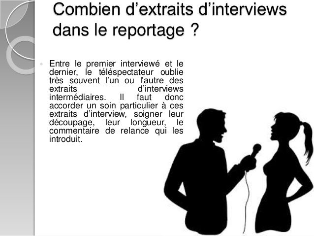 Comment Réaliser un Reportage Télévisé