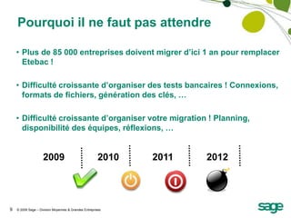 Les principales dates à retenirAnticiper pour mieux gérer la migration