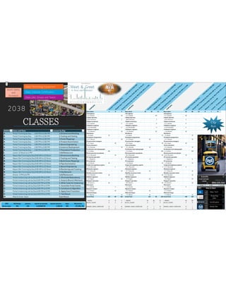 CLASSES
Glass Technology Equipment
Glass Institute Certification
Glass Jobs, Groups and Teams
Booth Demo
and
Elicitation
2038
City Portals
City
Run
Meet & Greet
½ hour each session
1
 