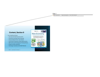 Content, Section II
• List of Additional Topics
• How does the New Economy work?
• Franchise Licensing, Portal Licensing
• Cloud Confluent Forms, Inter-Portals
• Intra-Portal Comparison, Stack Requirements
• QB Content and Prototyping in Photosynthetics
• Impact on Other Industries
• Gemology, Cascade and Ark Wall Methods
2/3/2026 Brij Consulting, LLC Jean Marshall 2
The New Design Spectrum operates similarly
…more effect transmission
Page: 2
Author: Presenter Notes Subject: Presentation Notes Date: 2/3/2026 10:46:38 AM
All new transmissions from the Ark Wall operate effectively with the New Portal and other Characteristic Achievements.
 