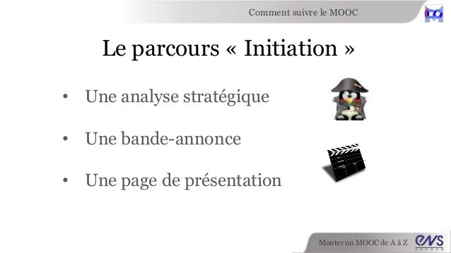 Comment suivre le mooc