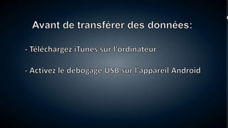 Comment Transférer Contacts Android vers iPhone