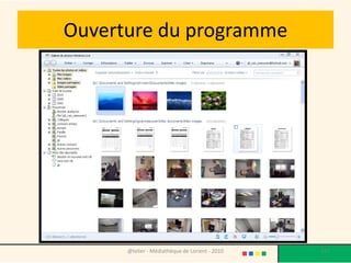 Ouverture du programme




      @telier - Médiathèque de Lorient - 2010   117
 