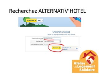 Recherchez ALTERNATIV’HOTEL
 